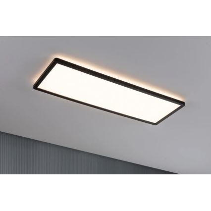 Paulmann 71003 - LED/22W Prigušivi panel ATRIA 230V 3000K crna