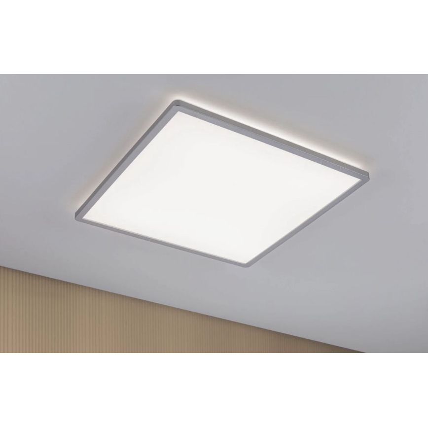 Paulmann 71009 - LED/22W Prigušivi panel ATRIA 230V 4000K 42x42 cm mat krom
