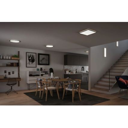 Paulmann 71009 - LED/22W Prigušivi panel ATRIA 230V 4000K 42x42 cm mat krom