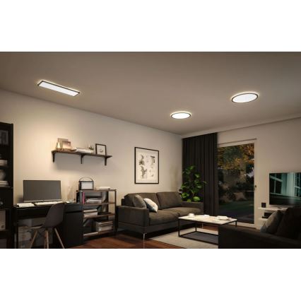 Paulmann 71016 - LED/22W Dimabilna ploča ATRIA 230V 4000K 42x42 cm crna
