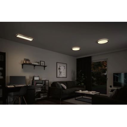 Paulmann 71016 - LED/22W Dimabilna ploča ATRIA 230V 4000K 42x42 cm crna