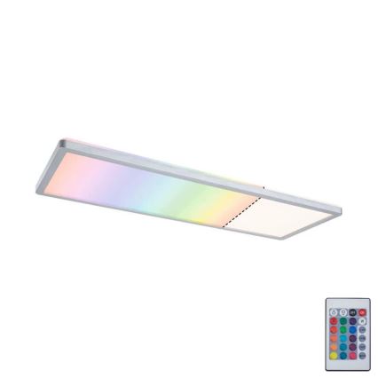 Paulmann 71020 - LED/20W RGBW Prigušivi panel ATRIA 230V 4000K 20x58 cm + daljinski upravljač