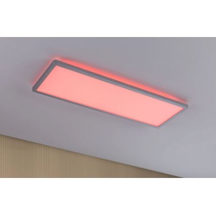 Paulmann 71020 - LED/20W RGBW Prigušivi panel ATRIA 230V 4000K 20x58 cm + daljinski upravljač