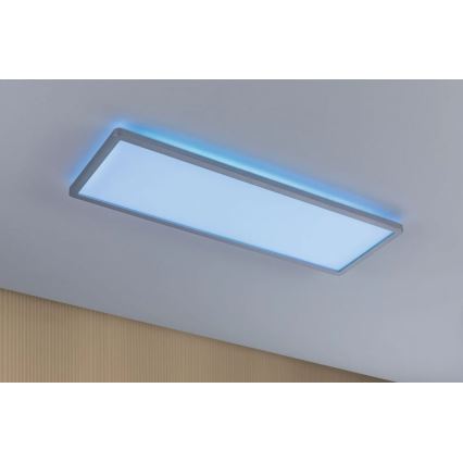 Paulmann 71020 - LED/20W RGBW Prigušivi panel ATRIA 230V 4000K 20x58 cm + daljinski upravljač