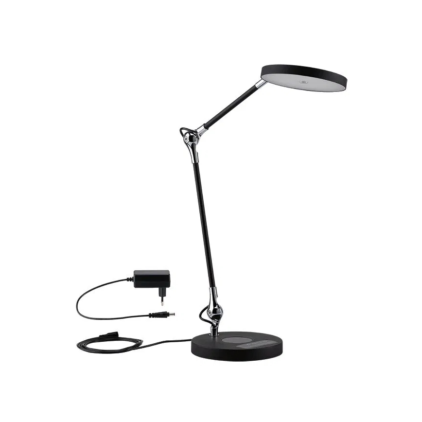 Paulmann 78010 - LED/11W Dimmabilna dodirna stolna lampa NUMIS 230V 2700/4000/6500K crna