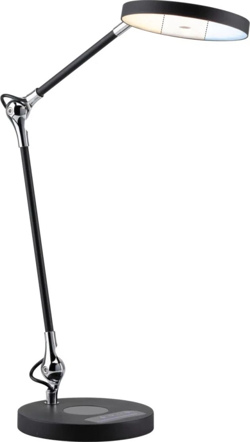 Paulmann 78010 - LED/11W Prigušiva stolna lampa na dodir NUMIS 230V 2700/4000/6500K crna