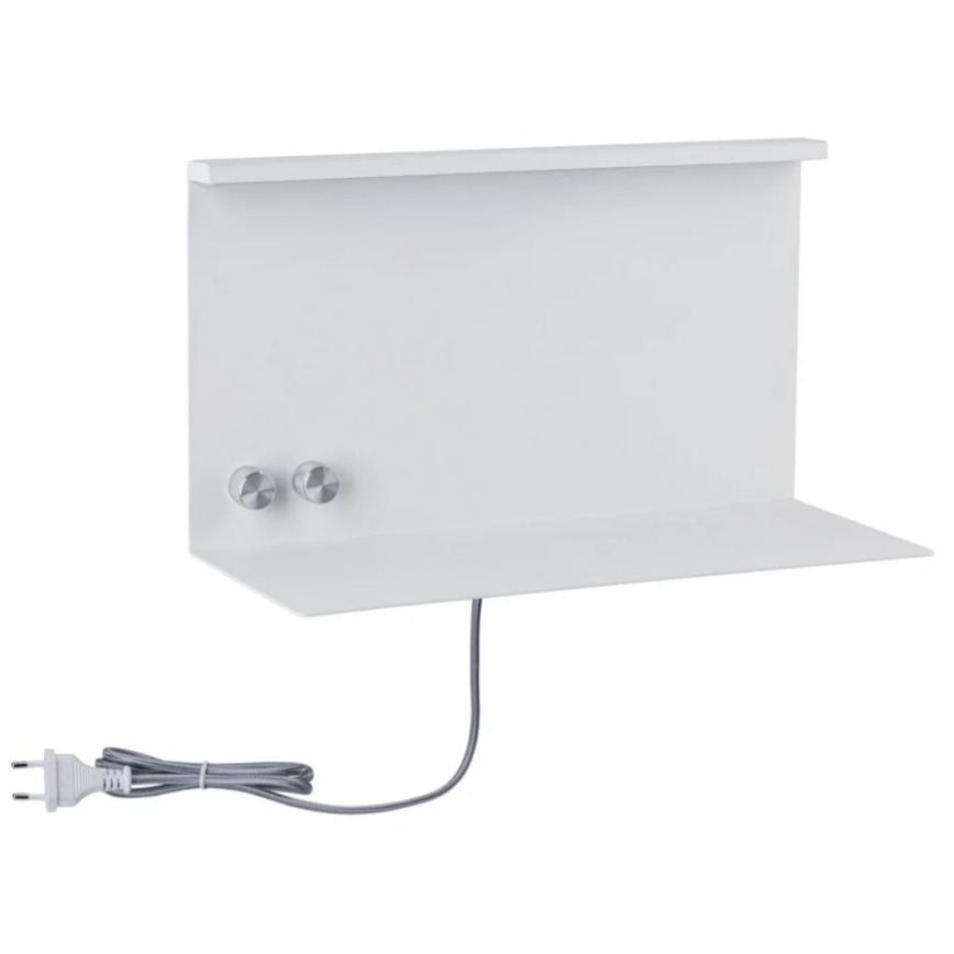 Paulmann 78919 - LED/4,5W Dimmabilno svjetlo s policom i USB + LED/1,6W 230V