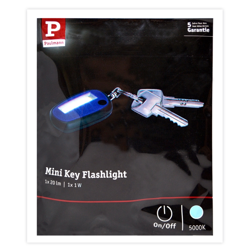 Paulmann 78968 - LED/1W Privjesak za ključeve MINI KEY