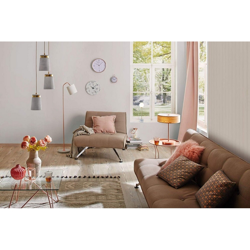 Paulmann 79647 - Stolna lampa NEORDIC 2xE27/20W/230V jasen