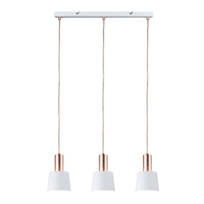 Paulmann 79657 - 3xE14/20W Luster na sajli NEORDIC HALDAR 230V