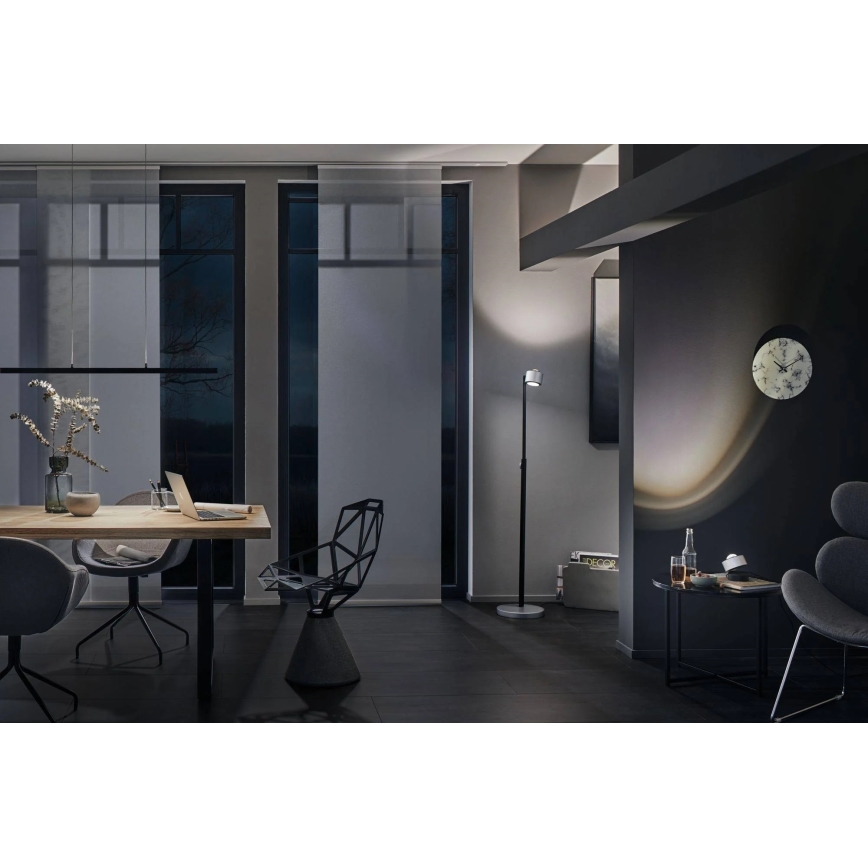 Paulmann 79693 - LED/42W Prigušivi luster na sajli LENTO 230V crna