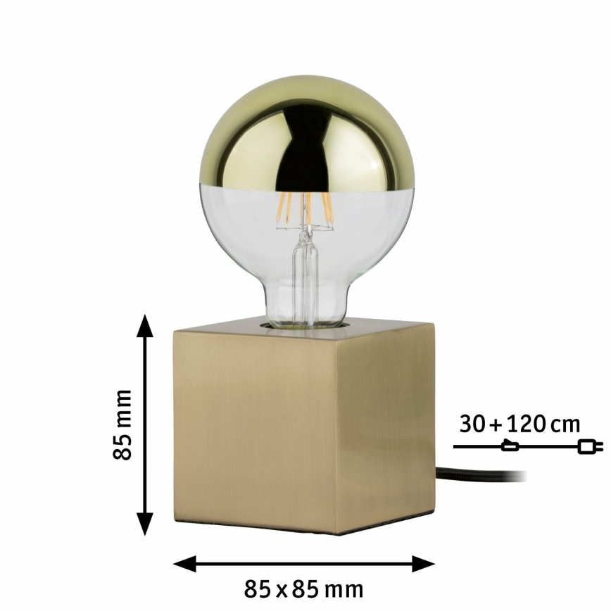 Paulmann  79728 - 1xE27/20W Stolna lampa DILJA 230V