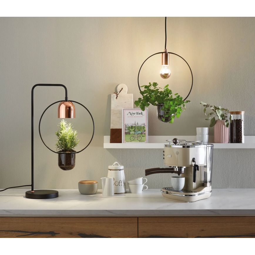 Paulmann 79746 - 1xGU10/20W Stolna svjetiljka FANJA 230V zadimljena