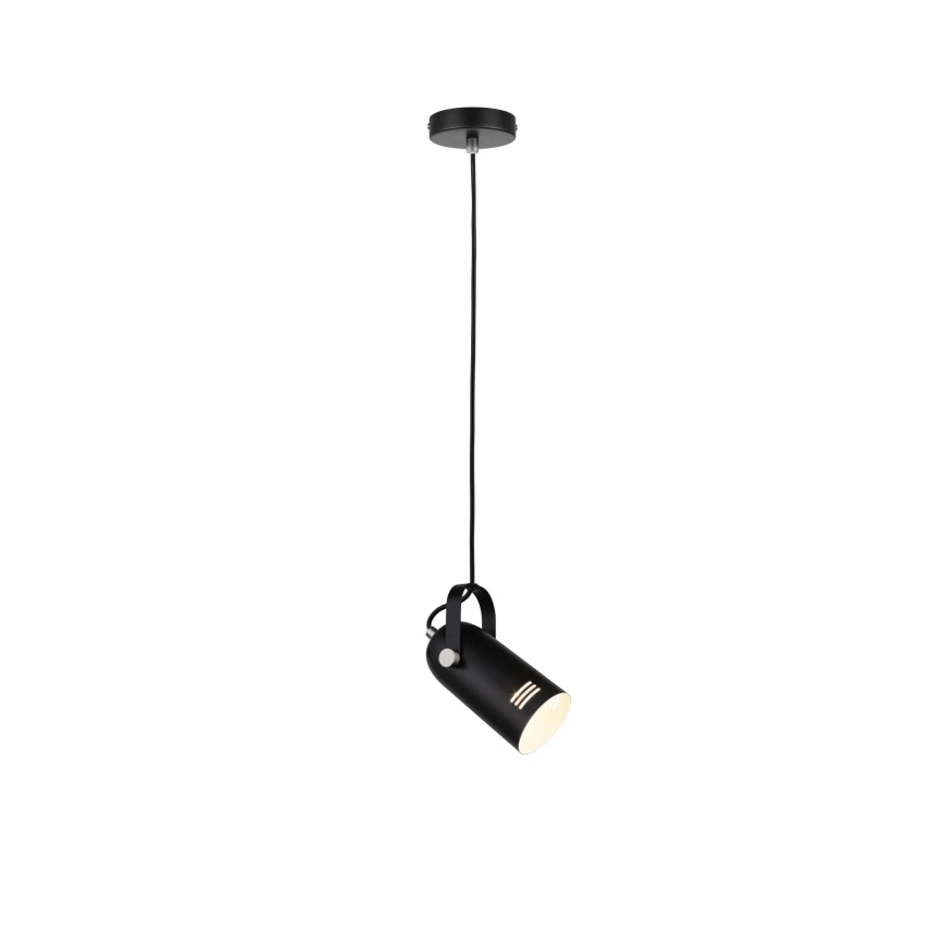 Paulmann 79766 - 1xE27/15W Viseći luster na kabelu LAVEA 230V crna