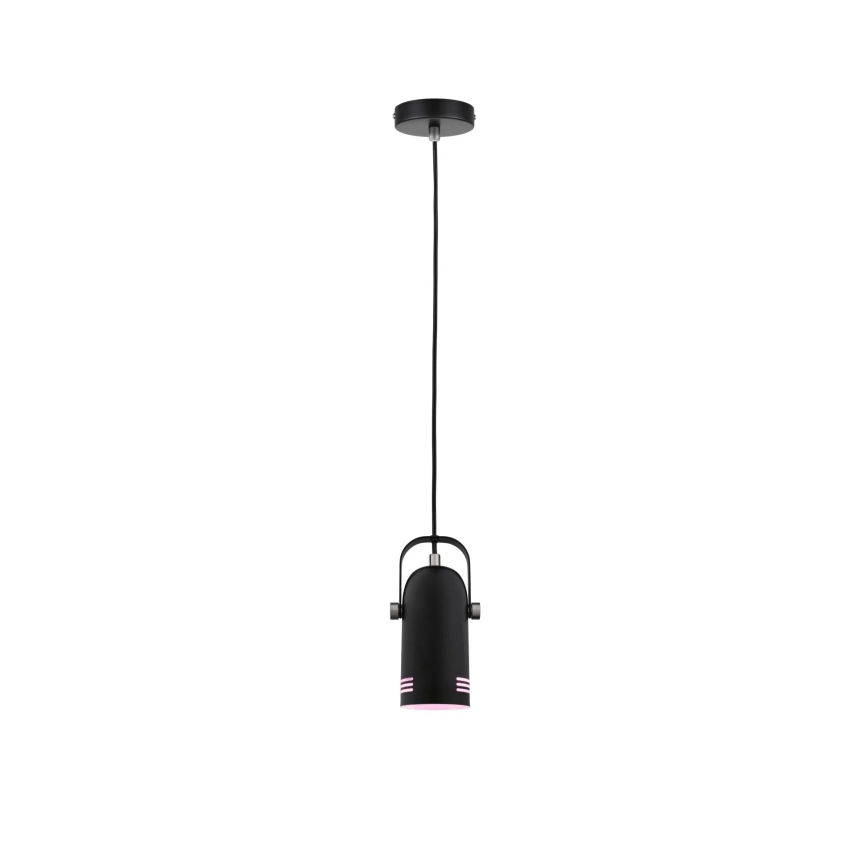 Paulmann 79766 - 1xE27/15W Viseći luster na kabelu LAVEA 230V crna