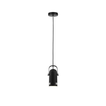 Paulmann 79766 - 1xE27/15W Viseći luster na kabelu LAVEA 230V crna