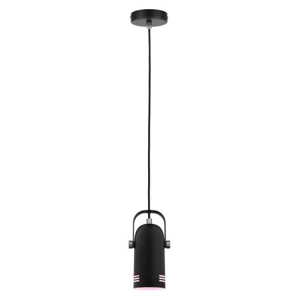 Paulmann 79766 - LED RGBW 1xE27/9W viseći luster na sajli LAVEA 230V crni