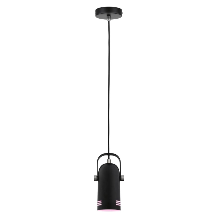 Paulmann 79766 - LED RGBW 1xE27/9W viseći luster na sajli LAVEA 230V crni