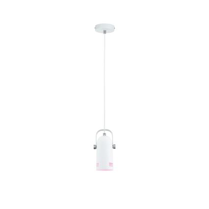 Paulmann 79767 - 1xE27/15W Viseći luster na sajli LAVEA 230V bijela