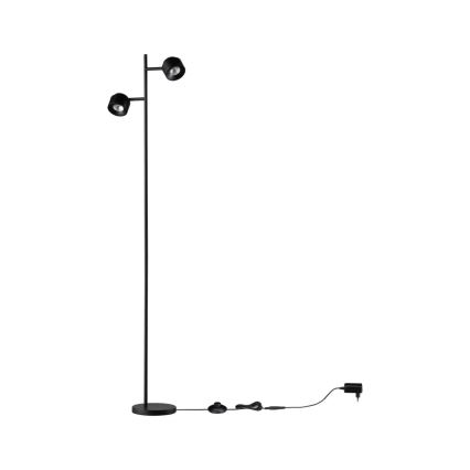 Paulmann 79775 - 2xLED/3W Dimmabilna podna lampa PURIK PANE 230V