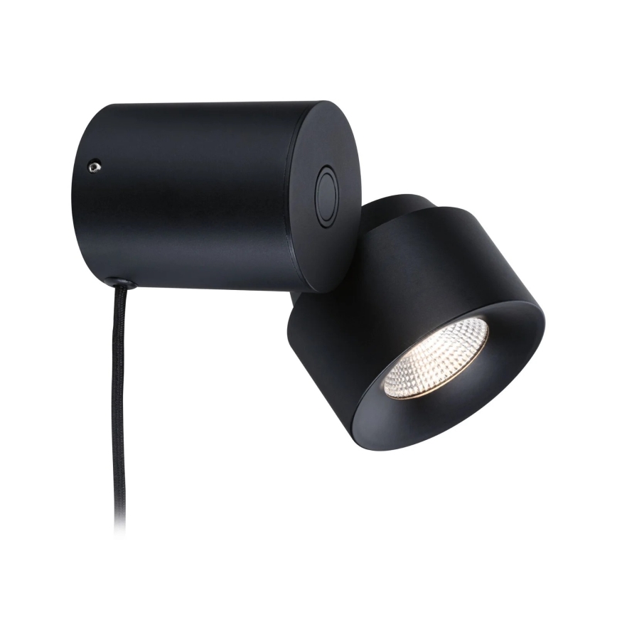 Paulmann 79776 - LED/3W Prilagodljivo zidno svjetlo 2u1 PURIC PANE 230V