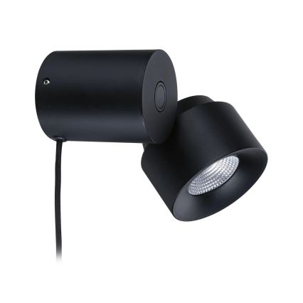 Paulmann 79776 - LED/3W Prilagodljivo zidno svjetlo 2u1 PURIC PANE 230V