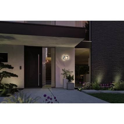Paulmann 79842 - LED/0,2W IP44 Solarni kućni broj 1,2V 1500 mAh