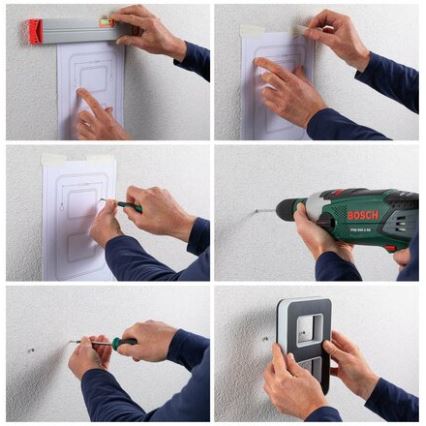 Paulmann 79842 - LED/0,2W IP44 Solarni kućni broj 1,2V 1500 mAh