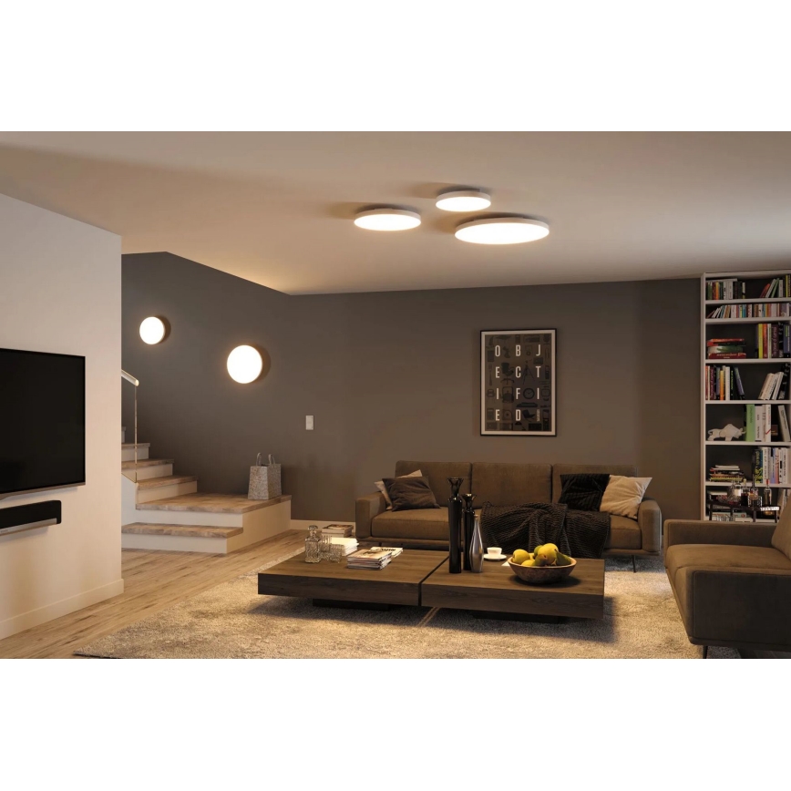 Paulmann 79894 - LED/38W Stropna svjetiljka VELORA 230V 3000/4000/6500K Ø 60 cm bijela