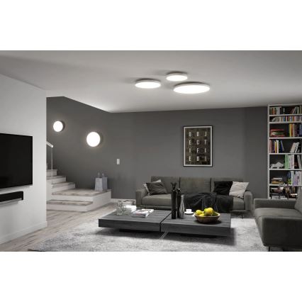 Paulmann 79894 - LED/38W Stropna svjetiljka VELORA 230V 3000/4000/6500K Ø 60 cm bijela