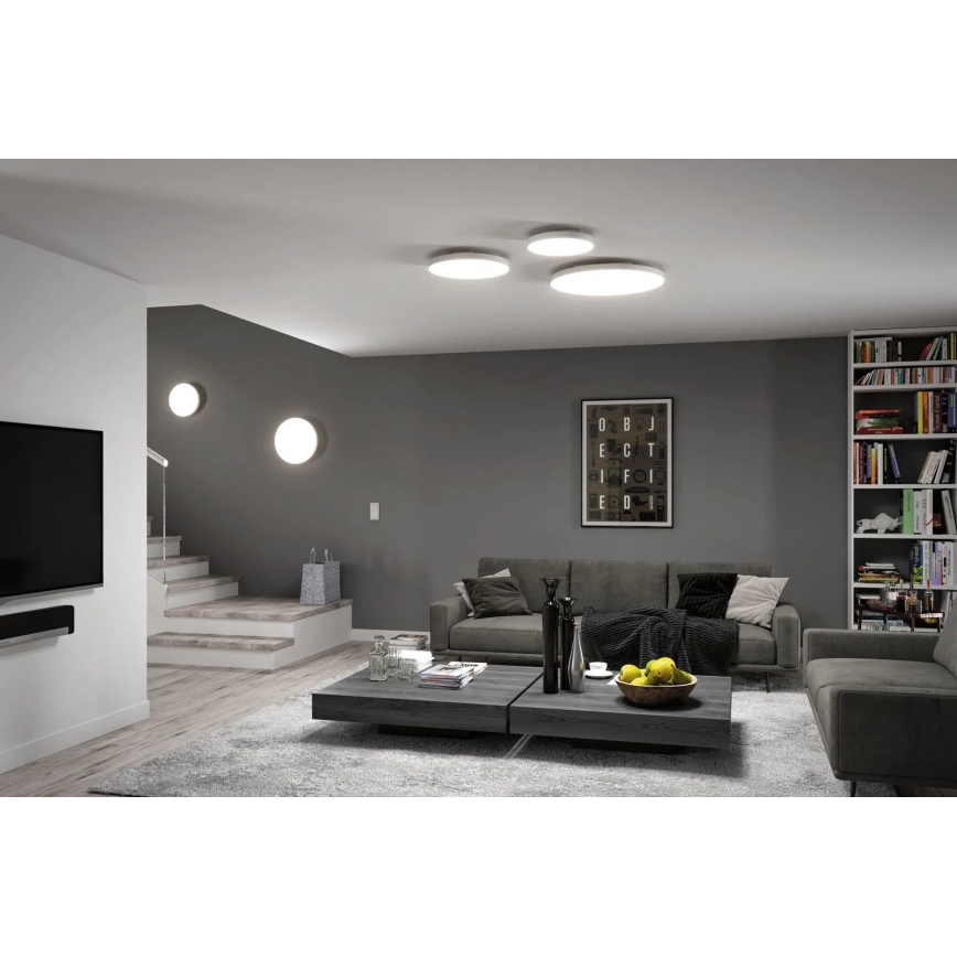 Paulmann 79894 - LED/38W Stropna svjetiljka VELORA 230V 3000/4000/6500K Ø 60 cm bijela
