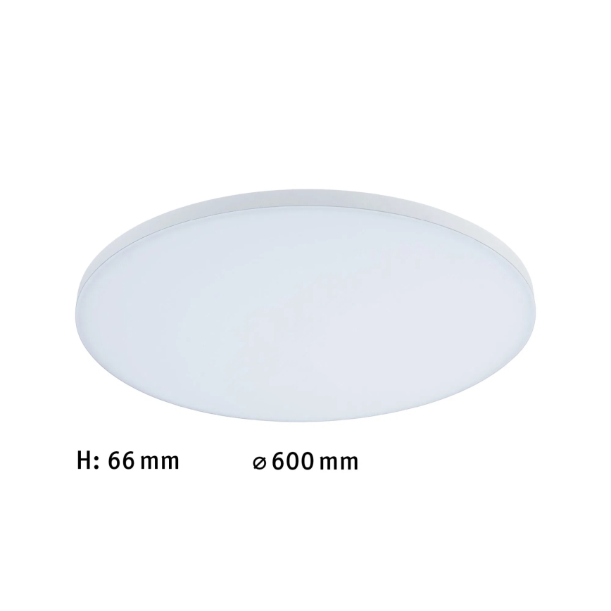 Paulmann 79894 - LED/38W Stropna svjetiljka VELORA 230V 3000/4000/6500K Ø 60 cm bijela