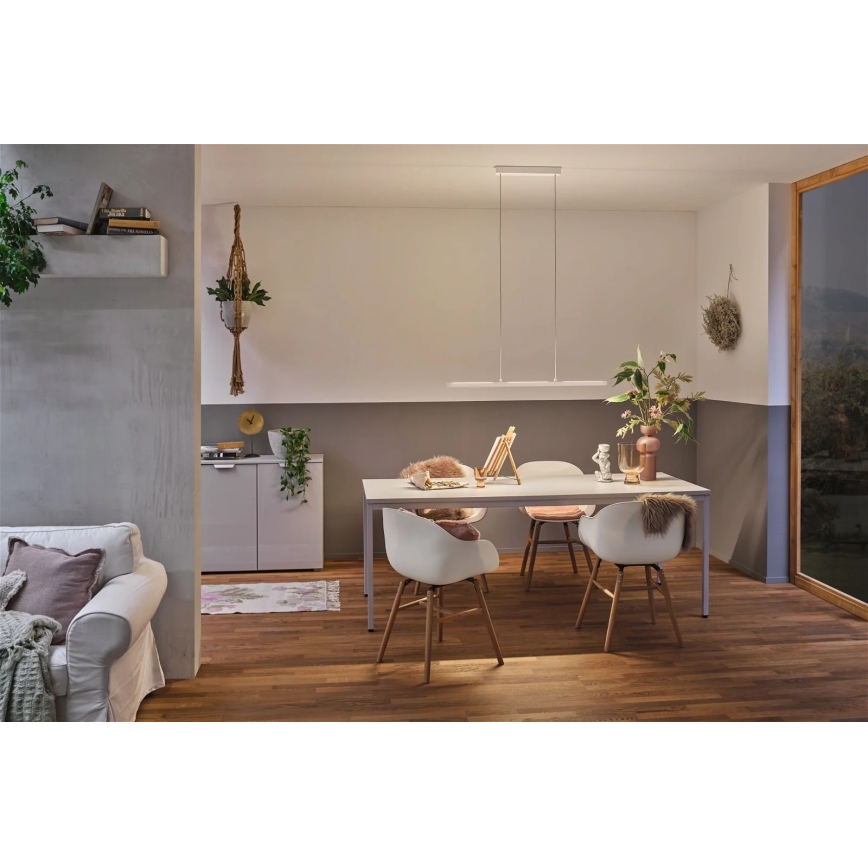 Paulmann 79903 - LED/43W Prigušivi luster na sajli SMART LENTO 230V 2700-6000K