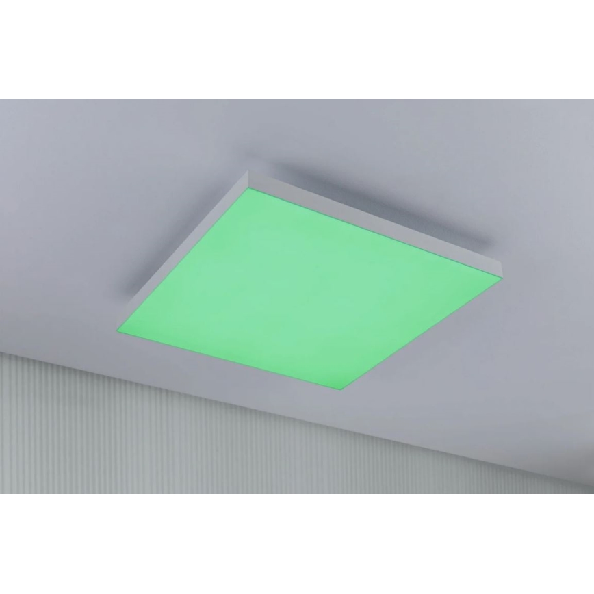 Paulmann 79905 - LED/19W RGBW Prigušiva stropna svjetiljka VELORA 230V 3000-6500K + daljinski upravljač