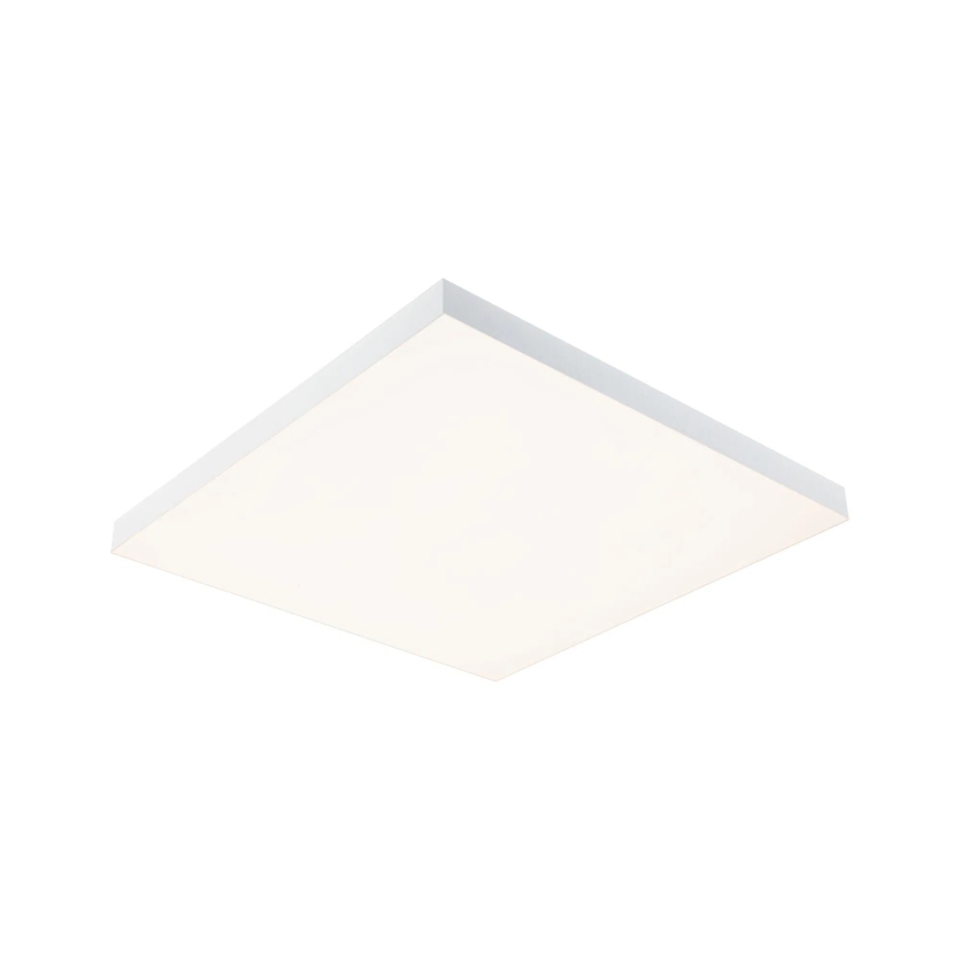 Paulmann 79910 - LED/31W RGBW prigušivo stropno svjetlo LORIA 230V 3000-6500K 59,5x59,5 cm bijela + daljinski upravljač
