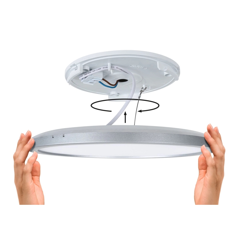 Paulmann 79920 - LED/11,2W panel ATRIA s mogućnošću prigušivanja 230V 3000K 19x19 cm crna