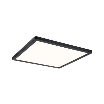 Paulmann 79921 - LED/16W prigušivi panel ATRIA 230V 3000K 29,3x29,3 cm crni