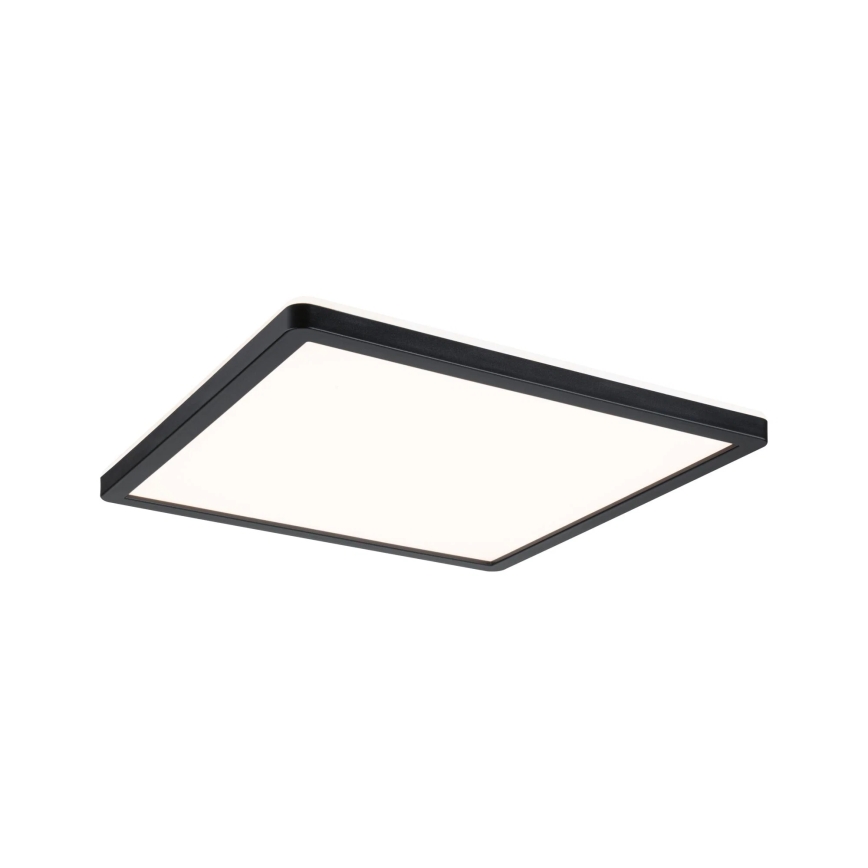 Paulmann 79921 - LED/16W prigušivi panel ATRIA 230V 3000K 29,3x29,3 cm crni