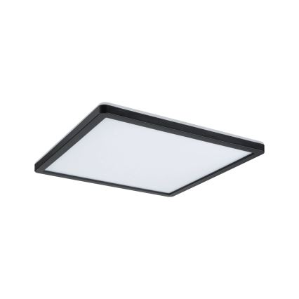 Paulmann 79921 - LED/16W prigušivi panel ATRIA 230V 3000K 29,3x29,3 cm crni