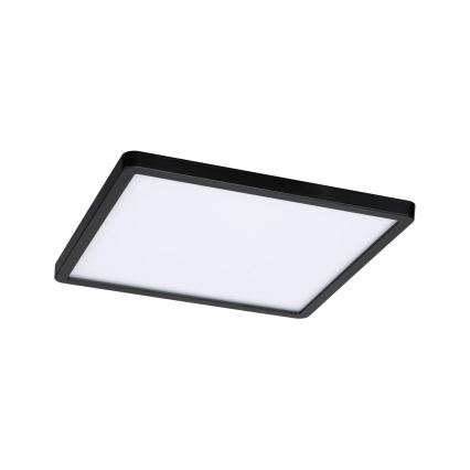Paulmann 79967 - LED/16W IP44 prigušivo kupaonsko ugradno stropno svjetlo AREO 230V 23x23 cm crno