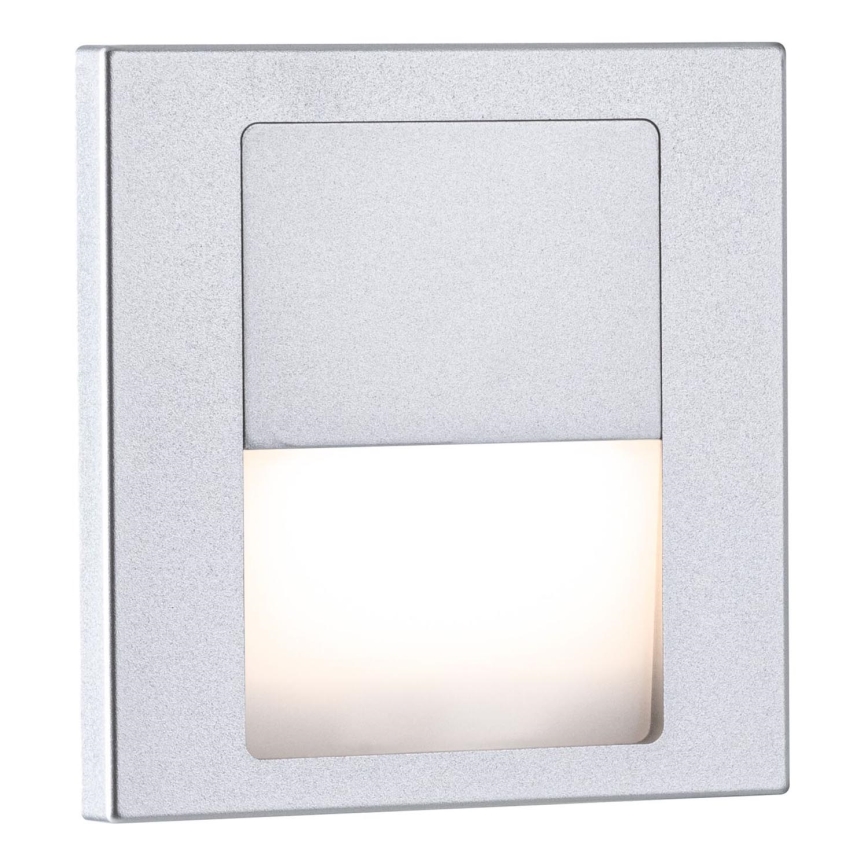 Paulmann 80000 - LED/1W Stubišna svjetiljka TSARO 230V Follow/mat krom