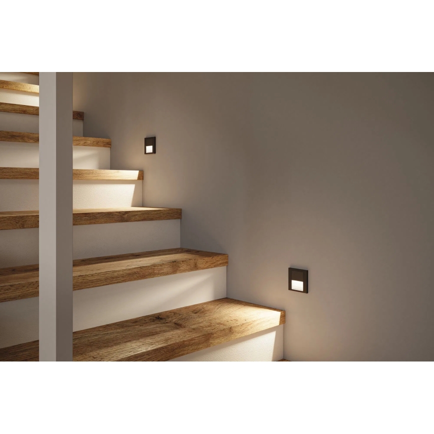 Paulmann 80001 - LED/1W Stubišna svjetiljka TSARO 230V Follow/crna