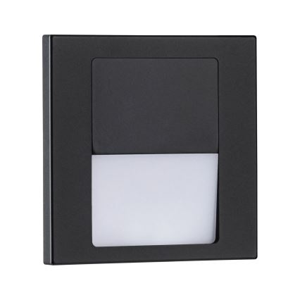 Paulmann 80001 - LED/1W Stubišna svjetiljka TSARO 230V Follow/crna