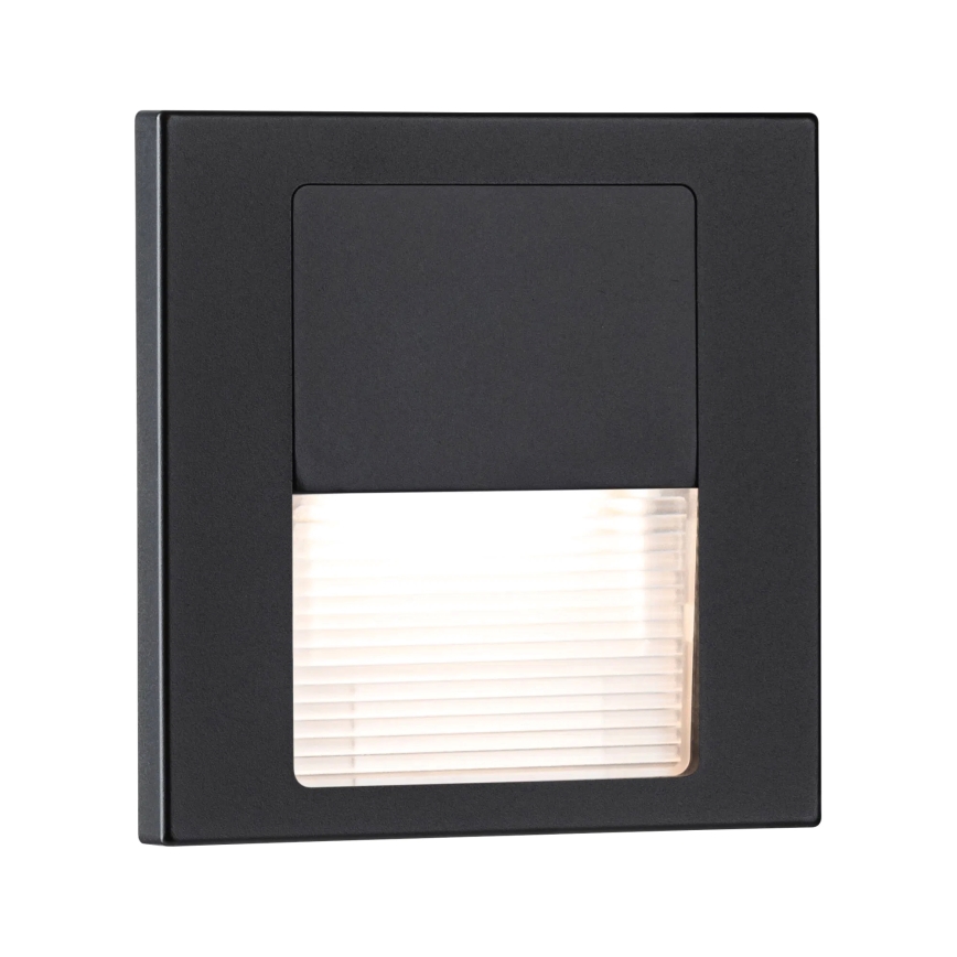 Paulmann 80001 - LED/1W Stubišna svjetiljka TSARO 230V Follow/crna