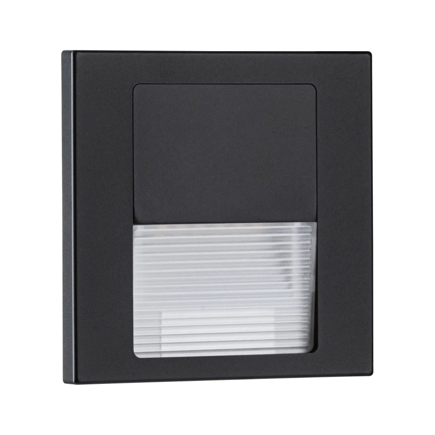 Paulmann 80001 - LED/1W Stubišna svjetiljka TSARO 230V Follow/crna