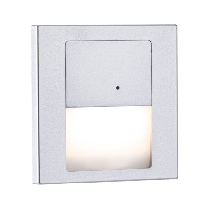 Paulmann 80003 - LED/1W Stubišna svjetiljka sa senzorom TSARO 230V Lead/mat krom
