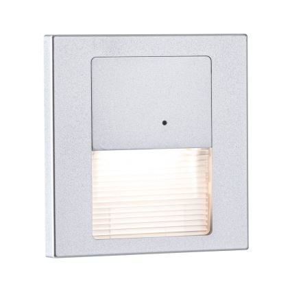 Paulmann 80003 - LED/1W Stubišna svjetiljka sa senzorom TSARO 230V Lead/mat krom