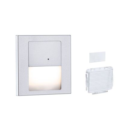Paulmann 80003 - LED/1W Stubišna svjetiljka sa senzorom TSARO 230V Lead/mat krom