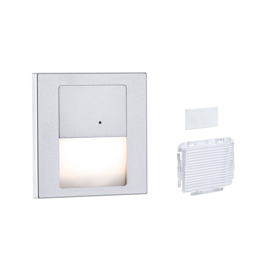 Paulmann 80003 - LED/1W Stubišna svjetiljka sa senzorom TSARO 230V Lead/mat krom