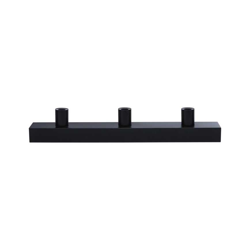 Paulmann 80097 - 3xE14/40W IP44 Rasvjeta za ogledalo u kupaonici REGULA 230V crna